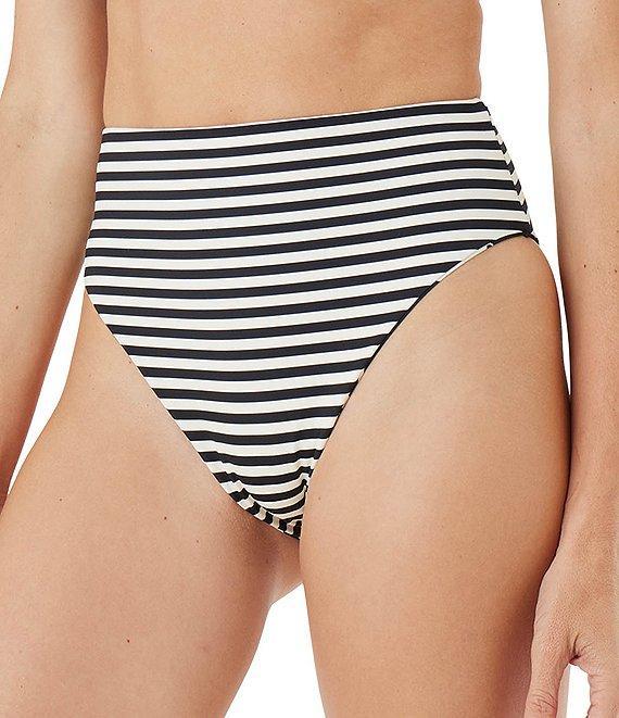 Roxy Hang Loose Reversible Print High Waist Swim Bottom Product Image