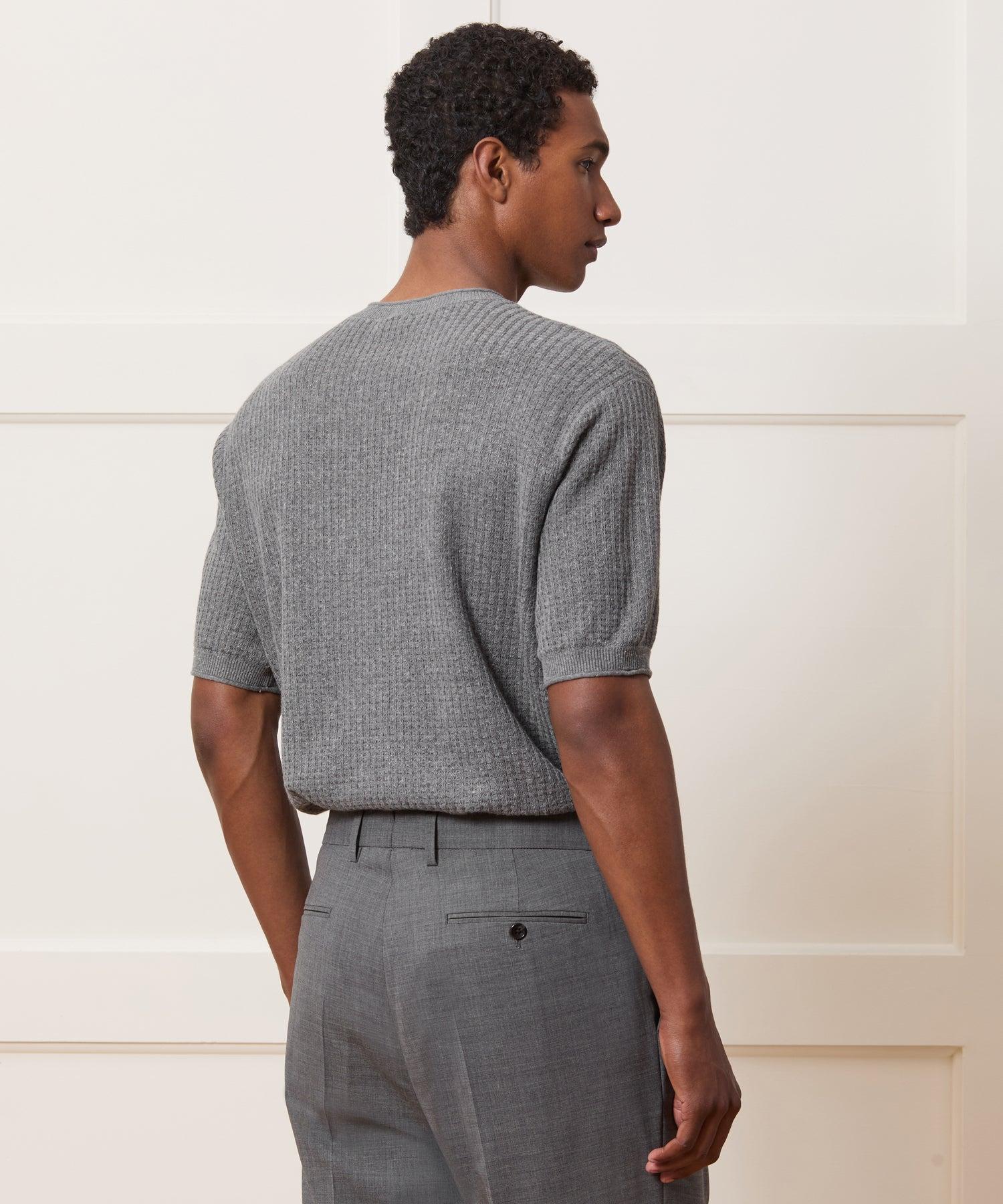 Linen Waffle Tee Product Image