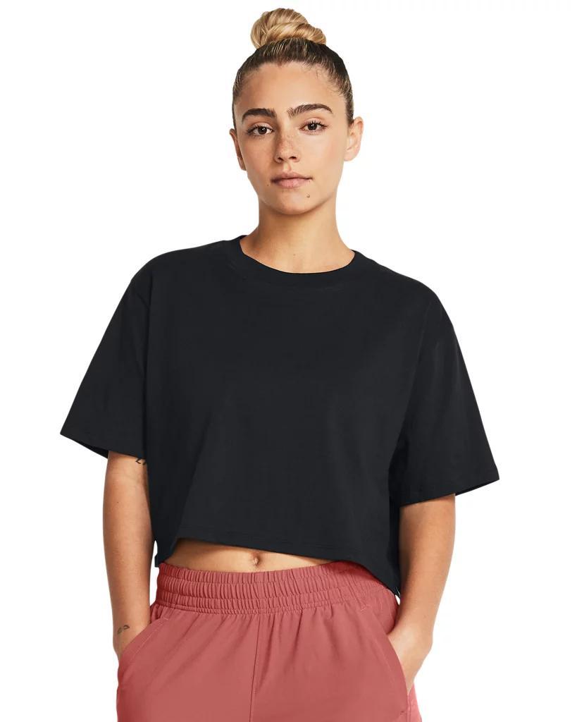 Women's UA Campus Boxy Crop Short Sleeve Product Image