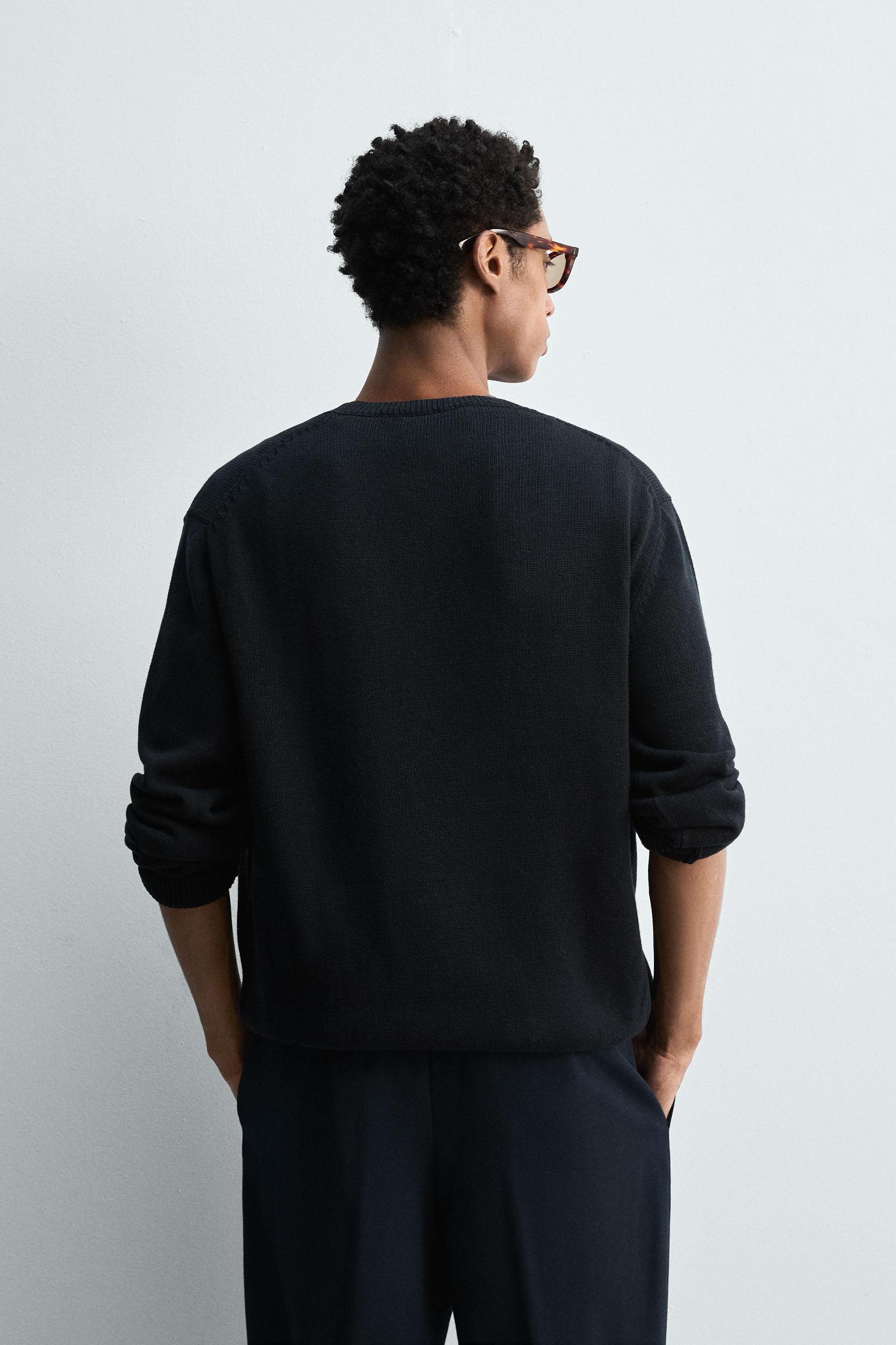 COTTON-HEMP SWEATER Product Image