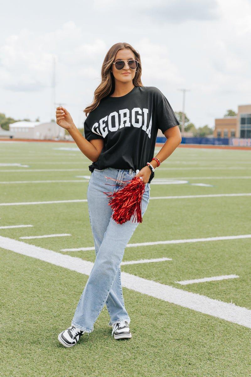 Georgia Black Game Day Tee - FINAL SALE Product Image