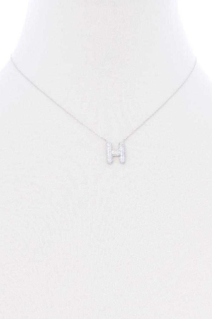 ALPHABET INITIAL DAINTY NECKLACE Product Image