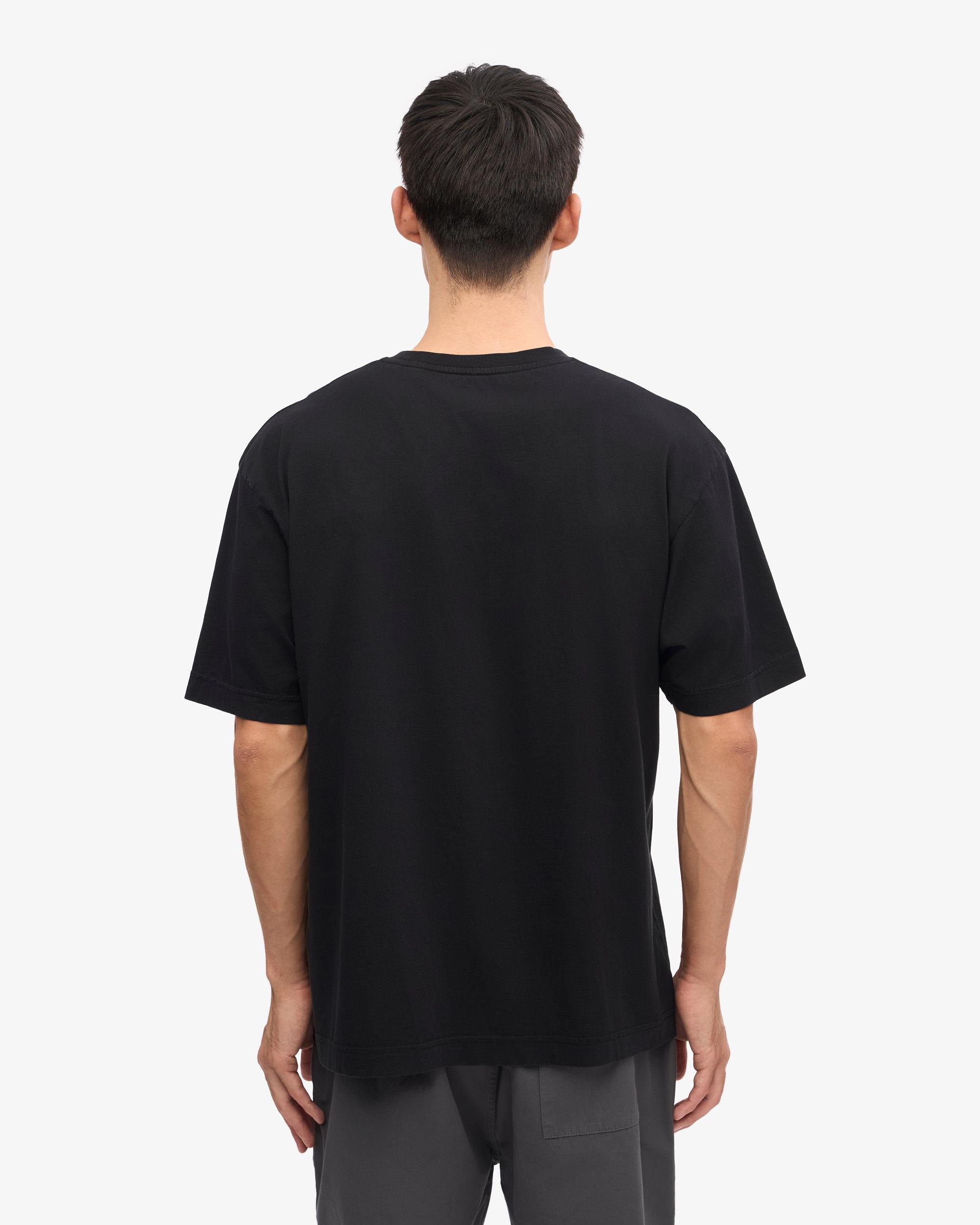 Oversized Organic T-Shirt - Deep Black Product Image