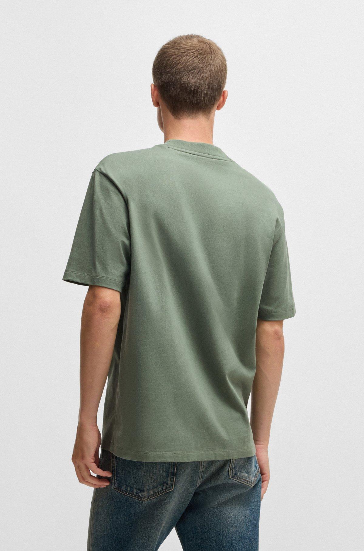 Relaxed-fit T-shirt in cotton with logo print Product Image