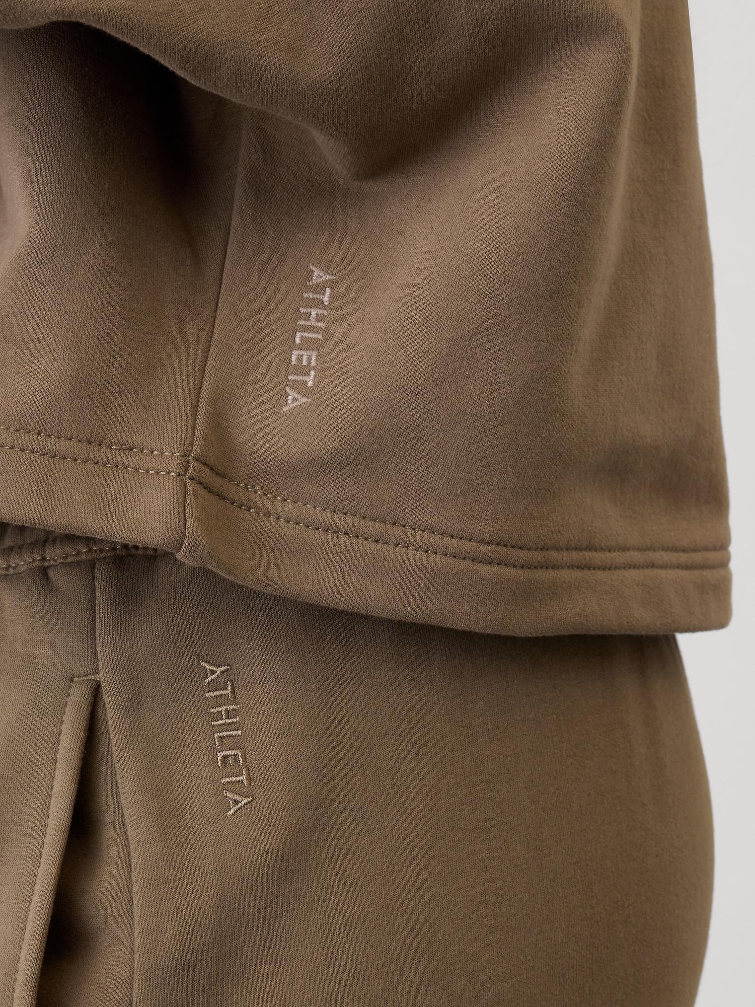 Forever Fleece Dolman Crop Sweatshirt Product Image