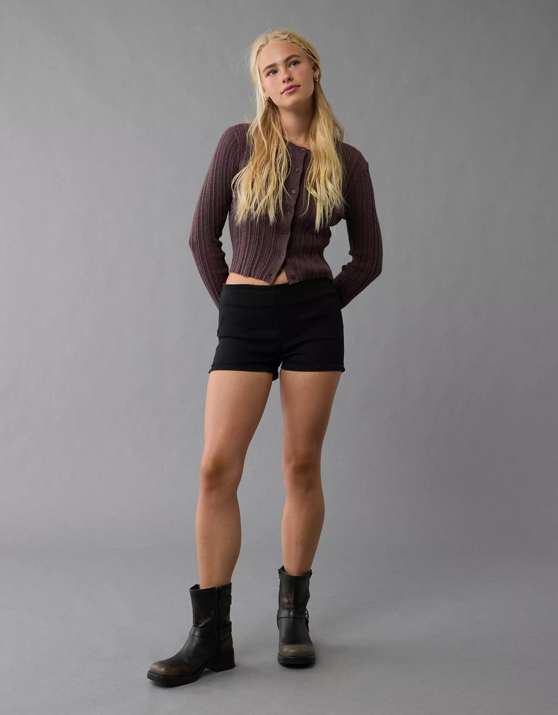 AE Next Level Denim Micro Short Product Image