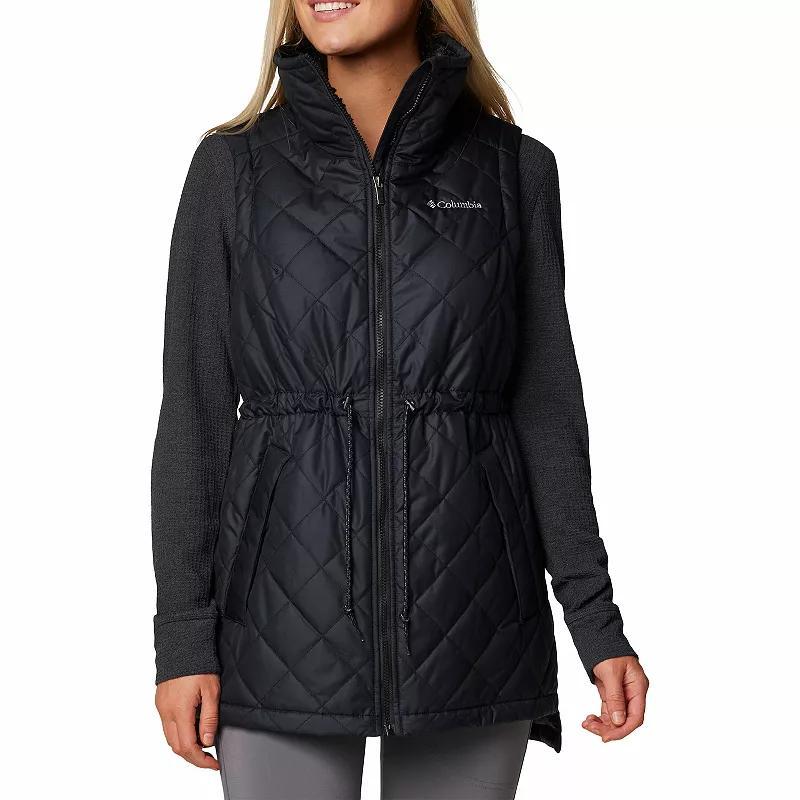 Columbia Copper Crest II Mid Vest (Dark Stone) Women's Clothing Product Image