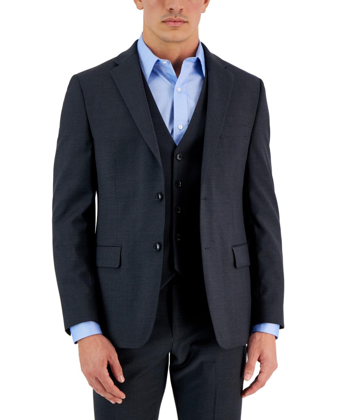 Tommy Hilfiger Mens Modern-Fit Wool Th-Flex Stretch Suit Jacket Product Image