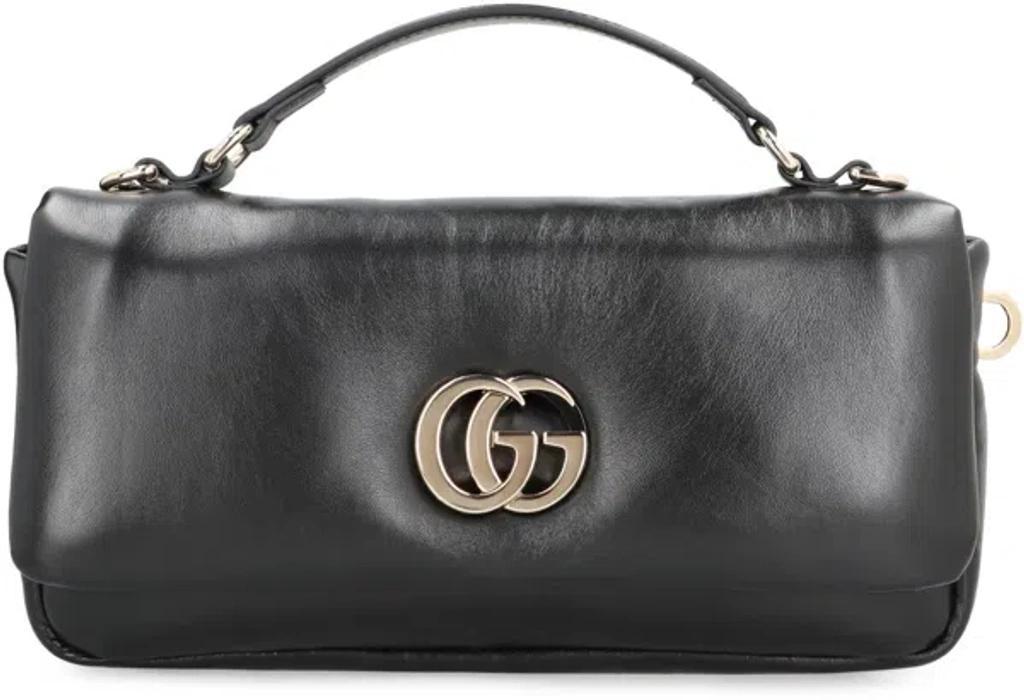 GUCCI Women's Gg Milano Small Top Handle Bag In Black Product Image