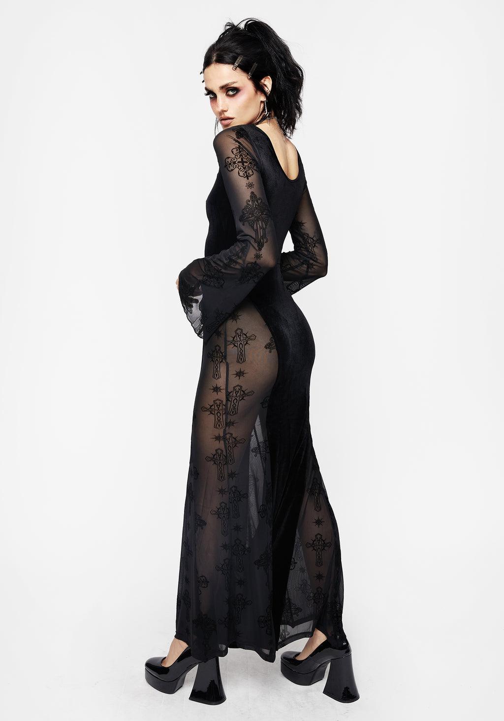 Priestess Lace Maxi Gown Product Image