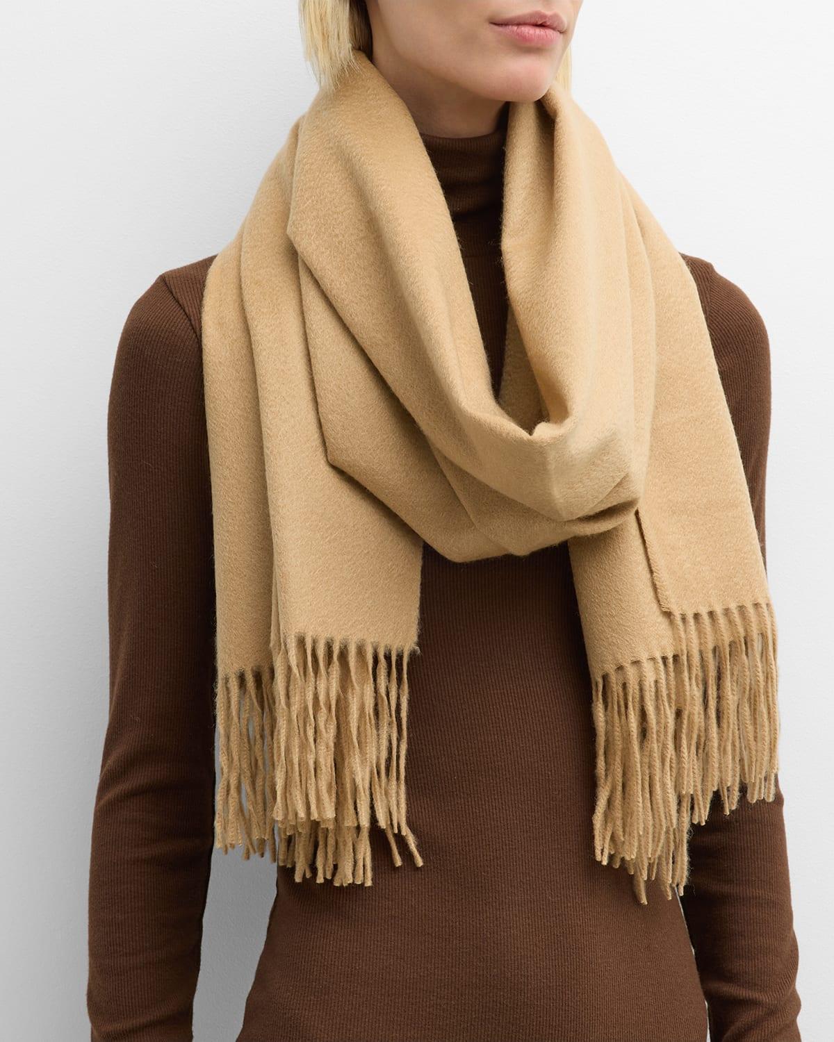 Fringed Cashmere Evening Wrap Product Image