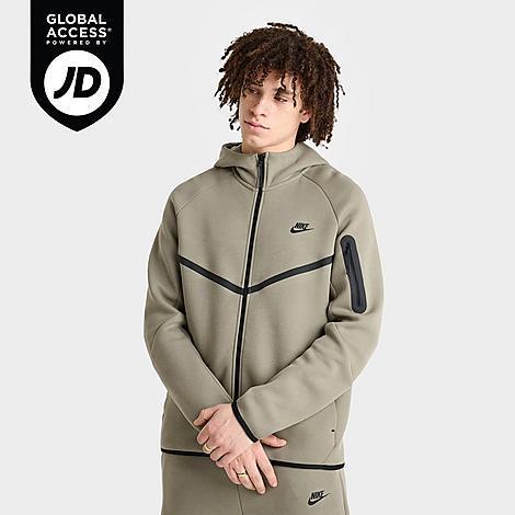 Mens Nike Tech Full-Zip Fleece Windrunner Hoodie Product Image