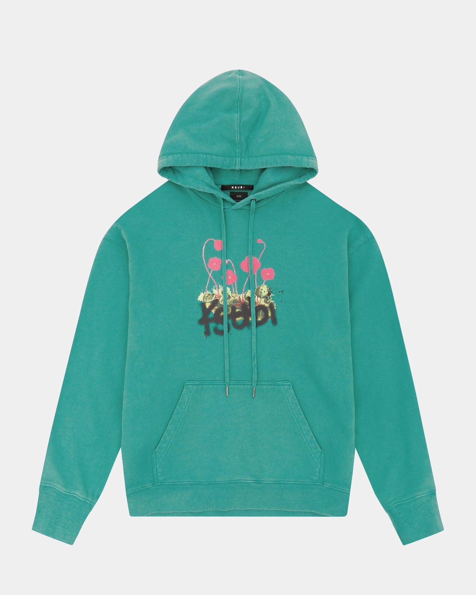 GRASS CUTTER BIGGIE HOODIE GREENOUT Male Product Image