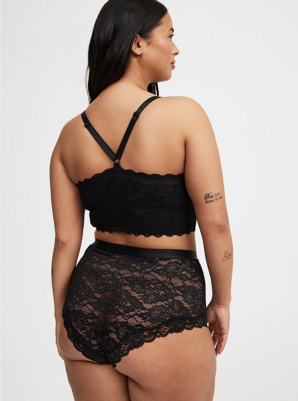 Lightly Lined Lace Bralette Product Image