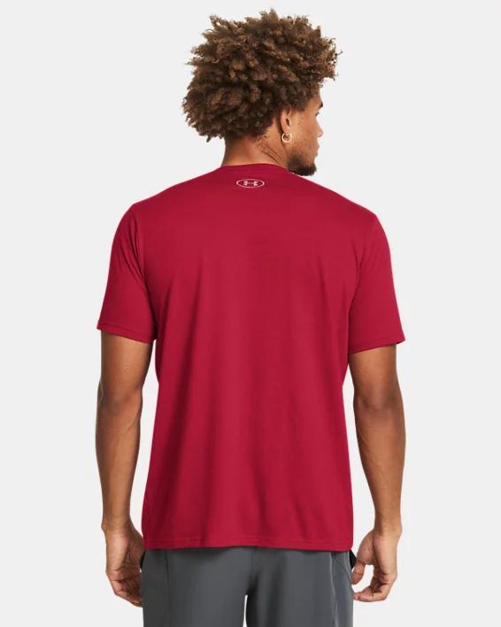 Men's UA Performance Cotton Collegiate Short Sleeve Product Image