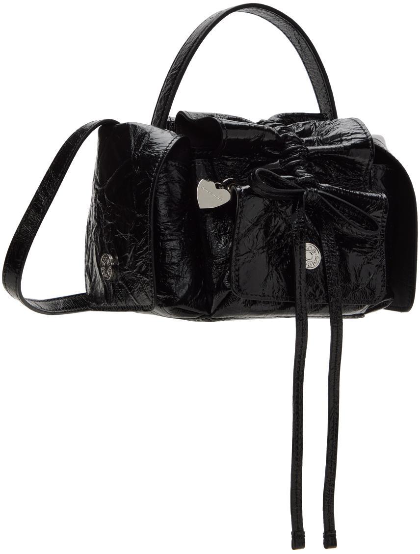 ACNE STUDIOS Black Multipocket Mini Bag In 900 Black Product Image