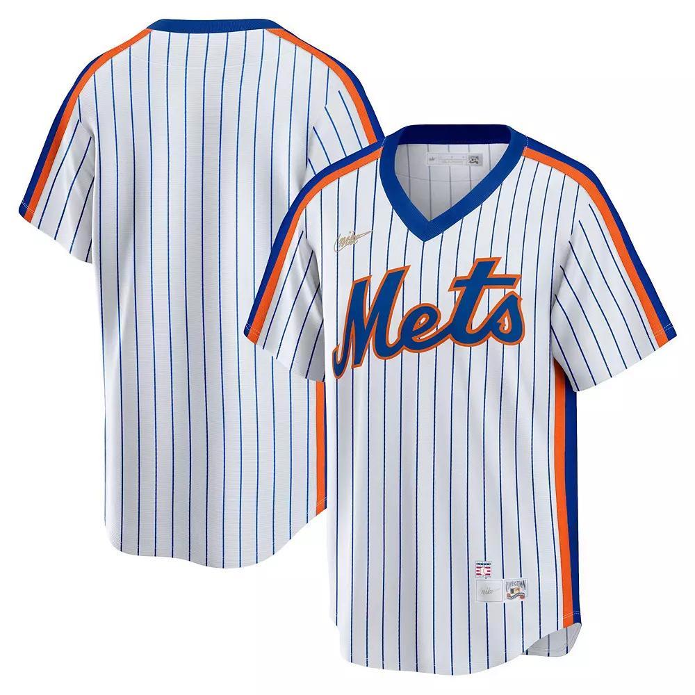 Men's Nike White New York Mets Home Cooperstown Collection Team Jersey, Size: Medium Product Image