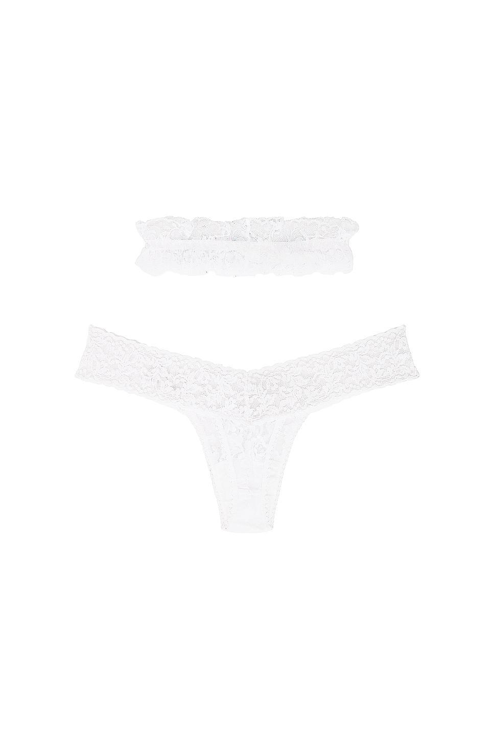 "I Do" Box Set Low Rise Thong And Garter Hanky Panky Product Image