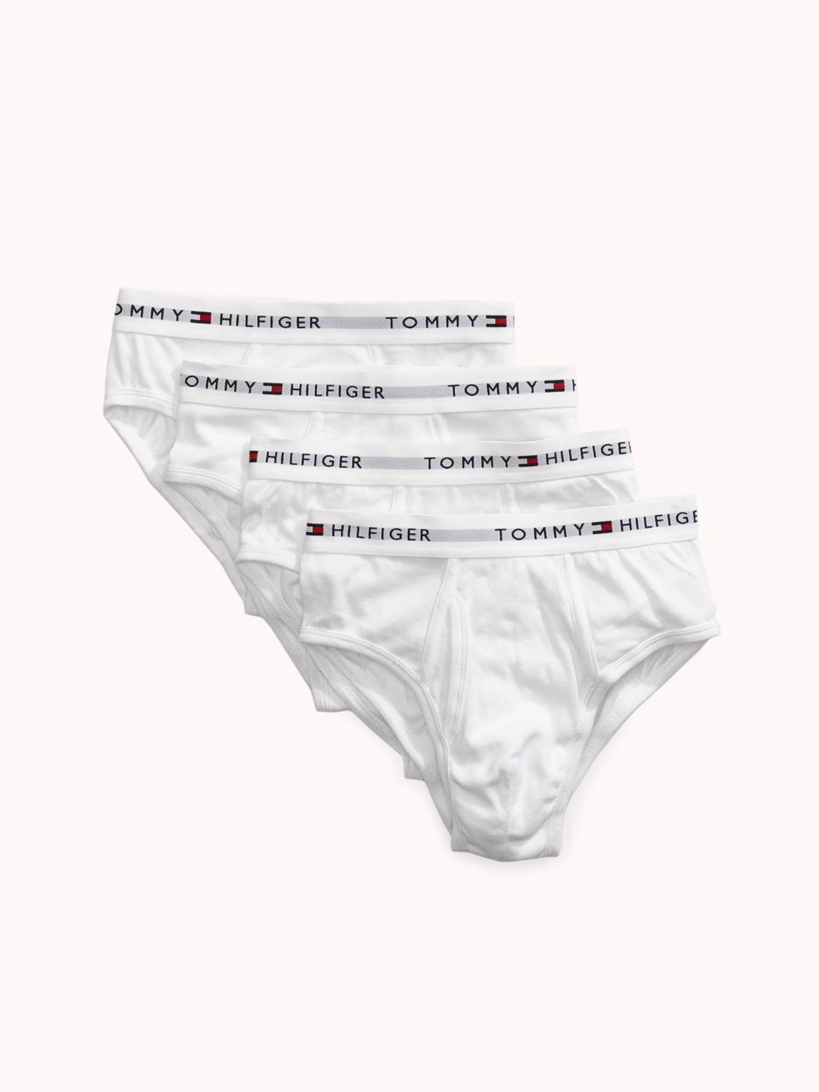 Tommy Hilfiger Cotton Brief 4-Pack Men's Underwear Product Image