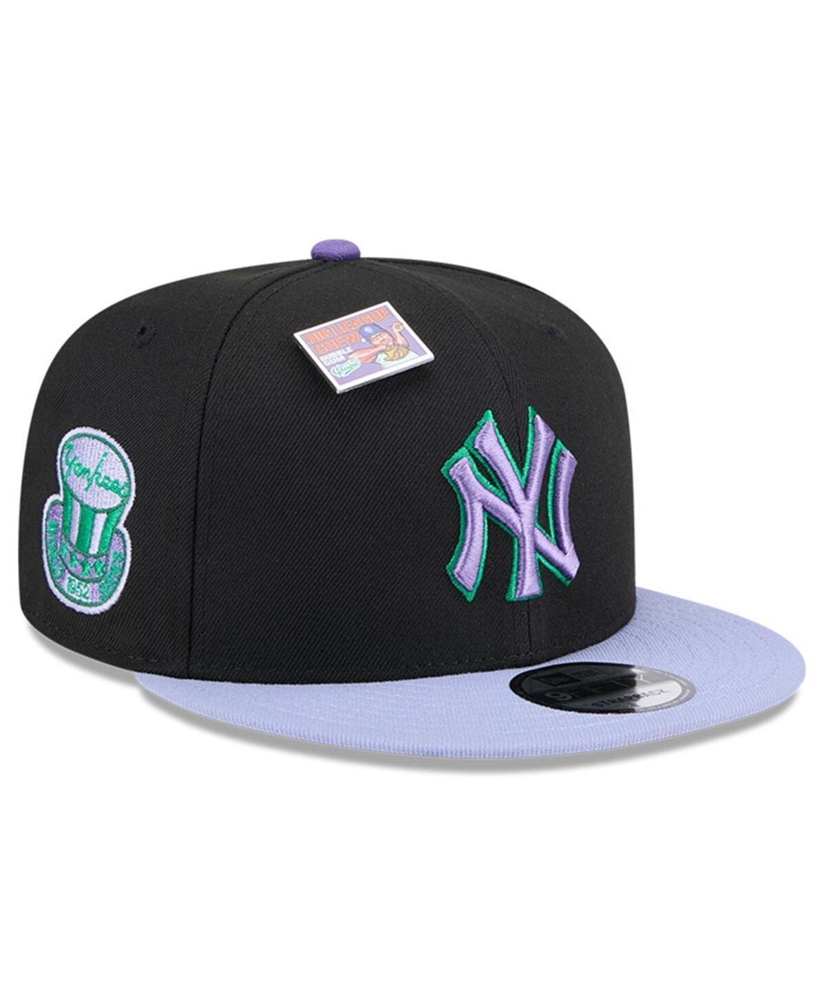 Mens New Era /Purple New York Yankees Grape Big League Chew Flavor Pack 9FIFTY Snapback Hat Product Image