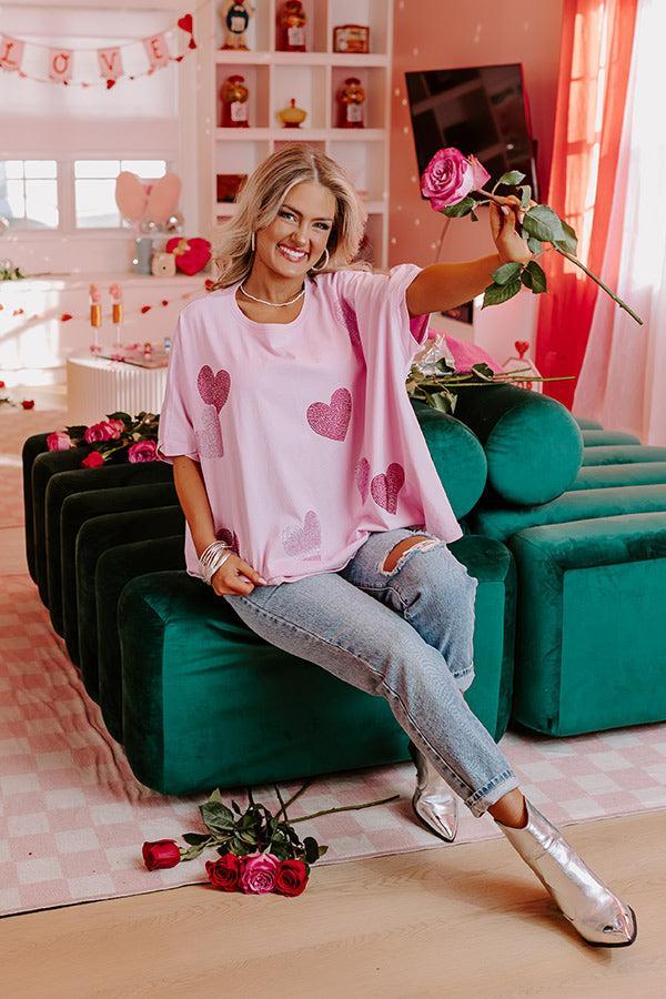 Sweethearts Oversized Embellished Tee Product Image