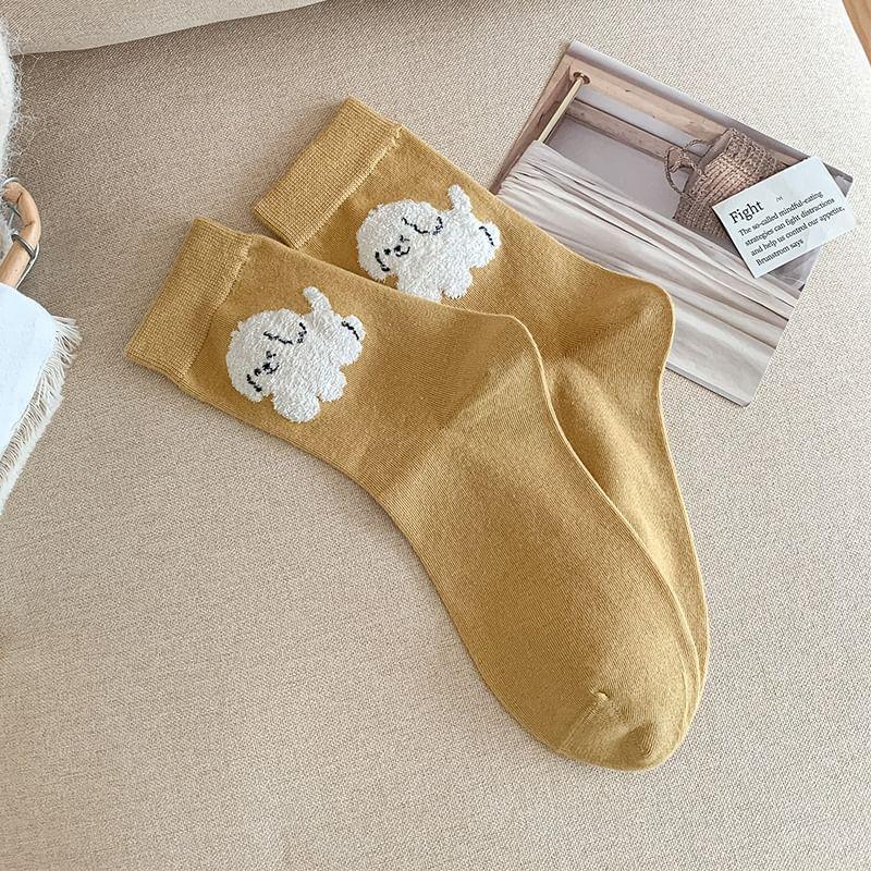 Cartoon Jacquard Socks / Set Product Image