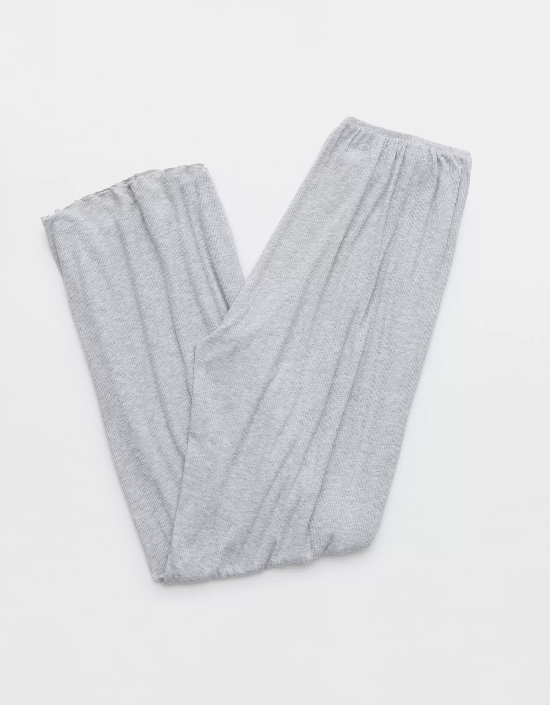 Aerie Real Soft® Rib Trouser PJ Product Image