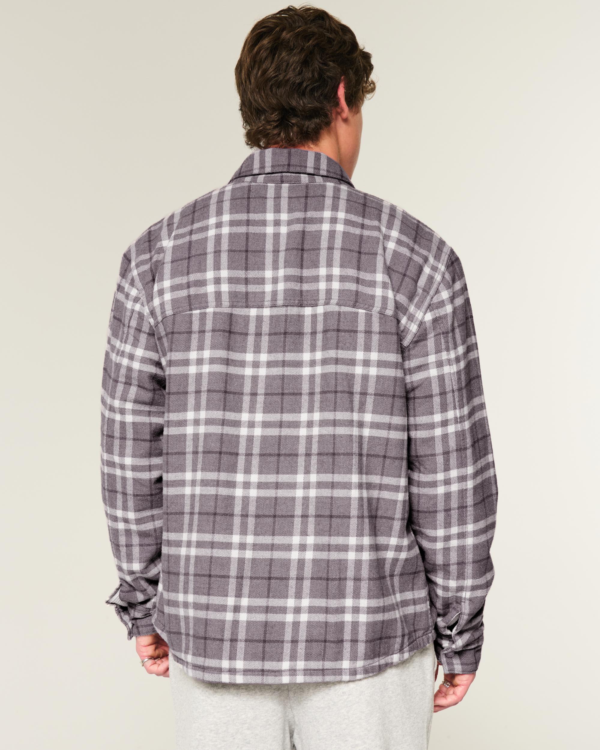 Thermal-Lined Flannel Shirt Product Image