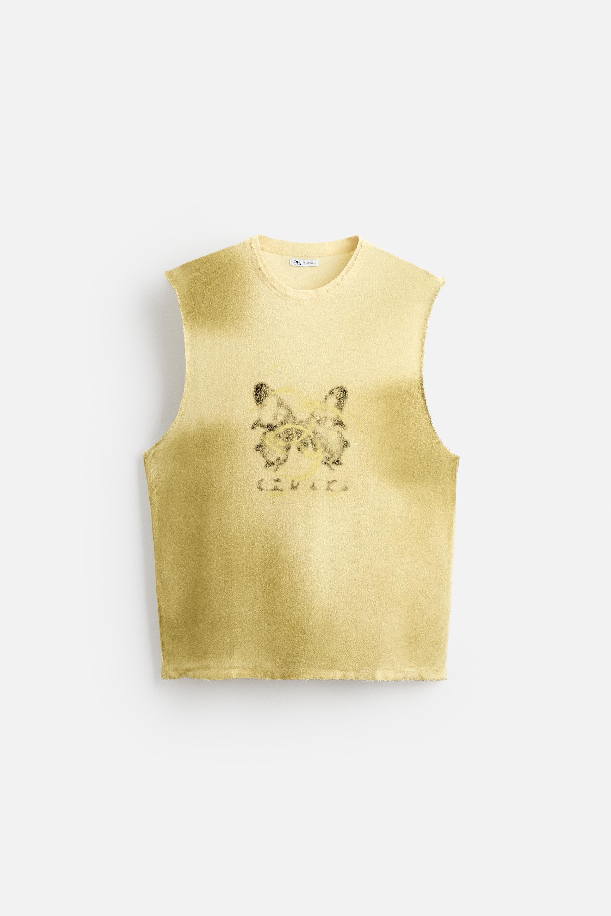 PRINTED KNIT TANK TOP Product Image