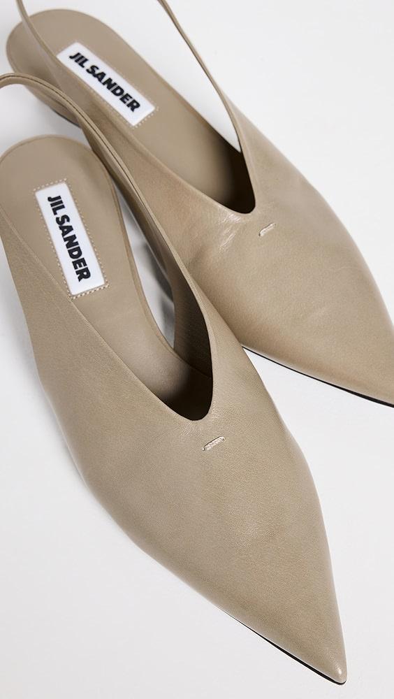 Jil Sander Slingback Pumps | Shopbop Product Image