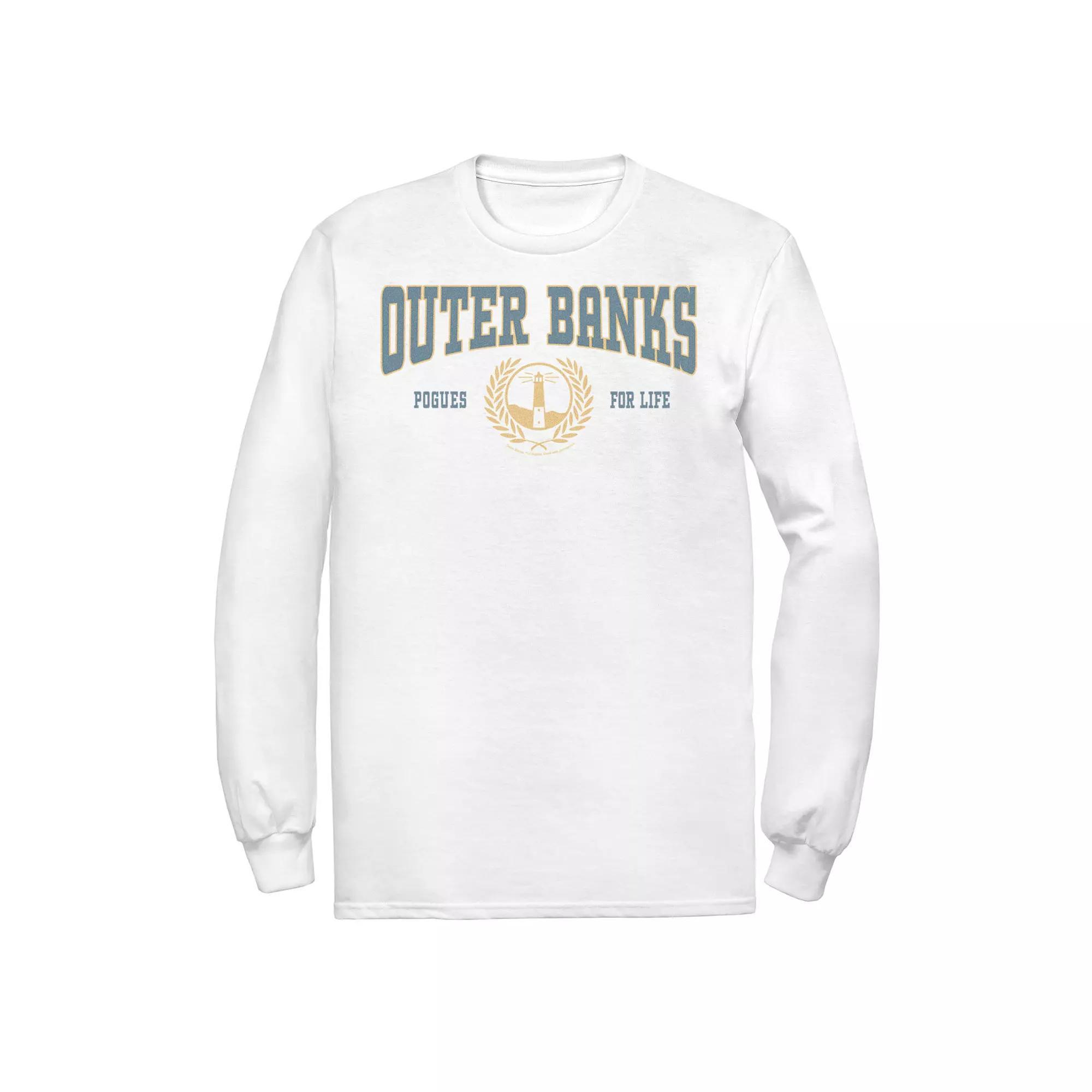 Men's Outer Banks Collegiate Style Crest Tee, Boy's,  Product Image
