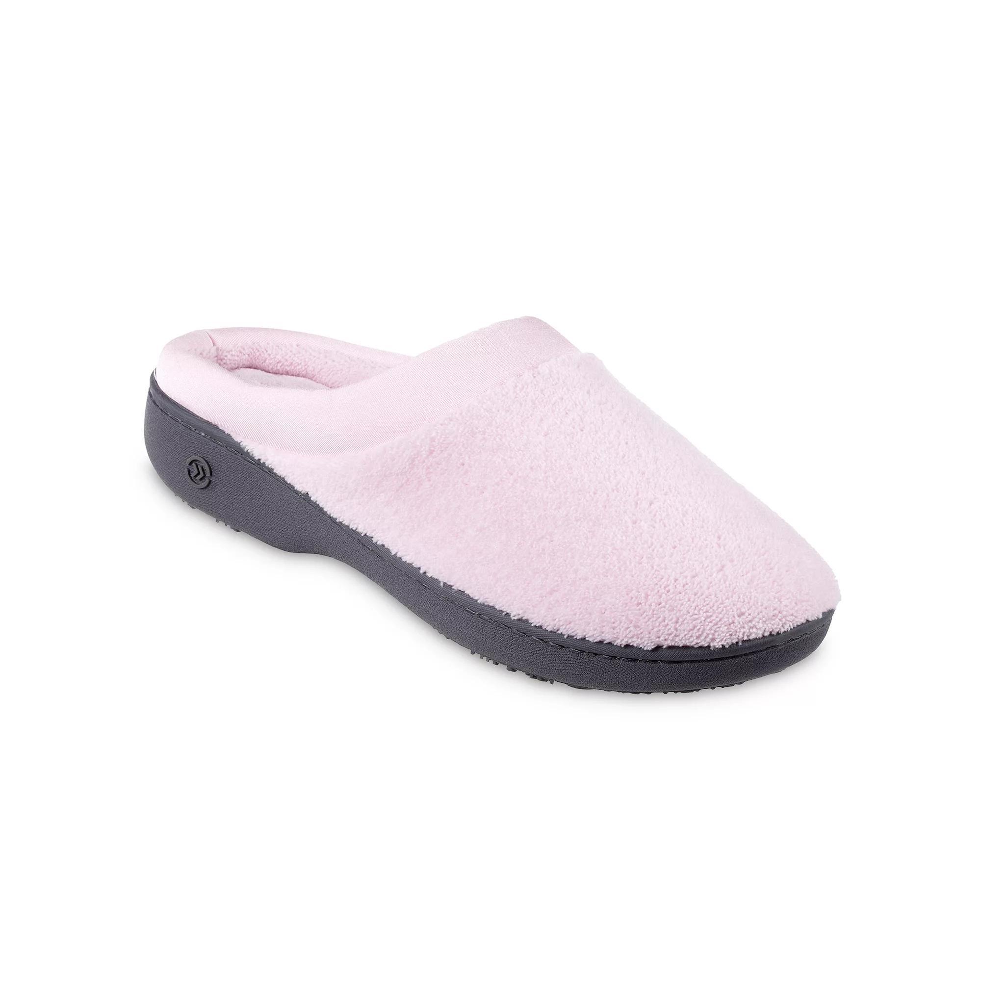 isotoner Microterry Hoodback Women's Clog Slippers,  Product Image