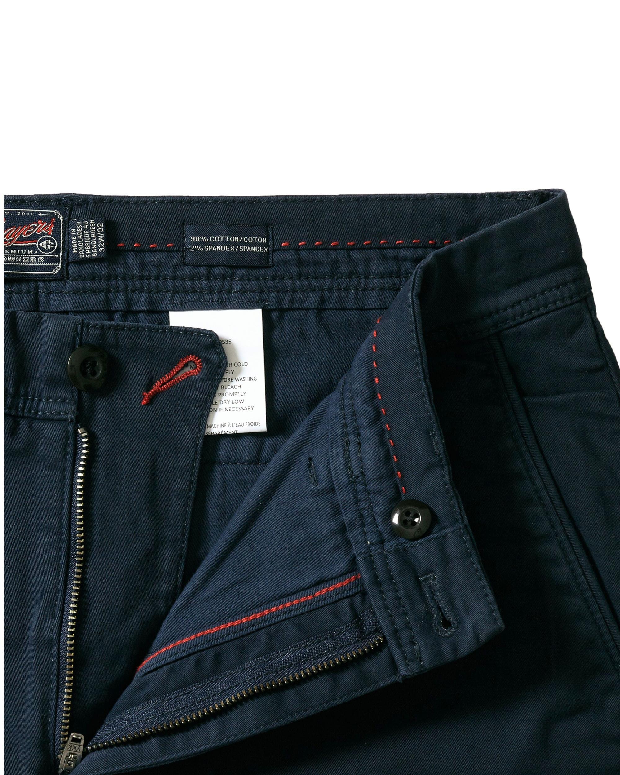 Precision Stretch Chino Shorts 8" - Navy Product Image