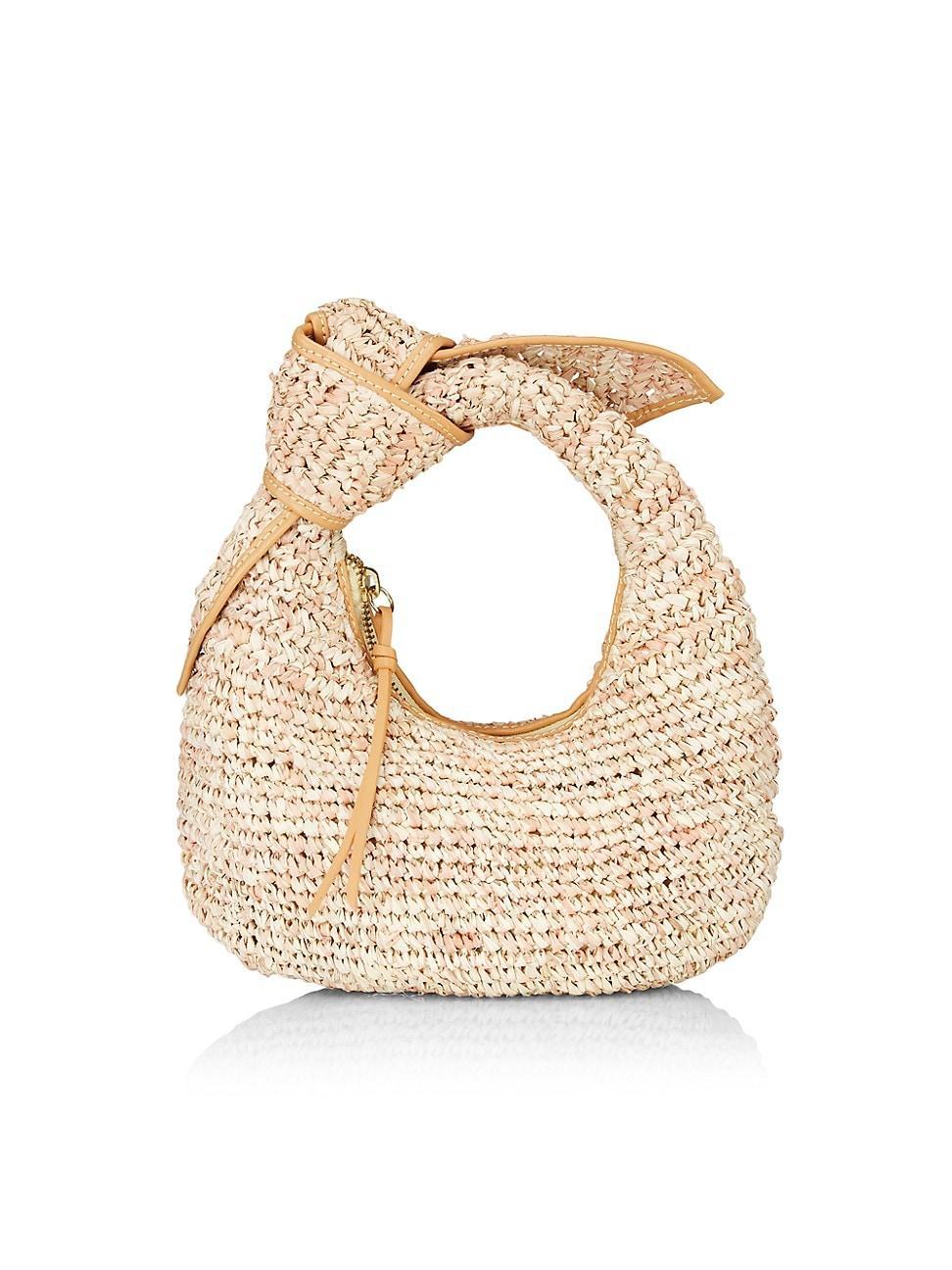 Poolside Josie Raffia Knot Bag Product Image