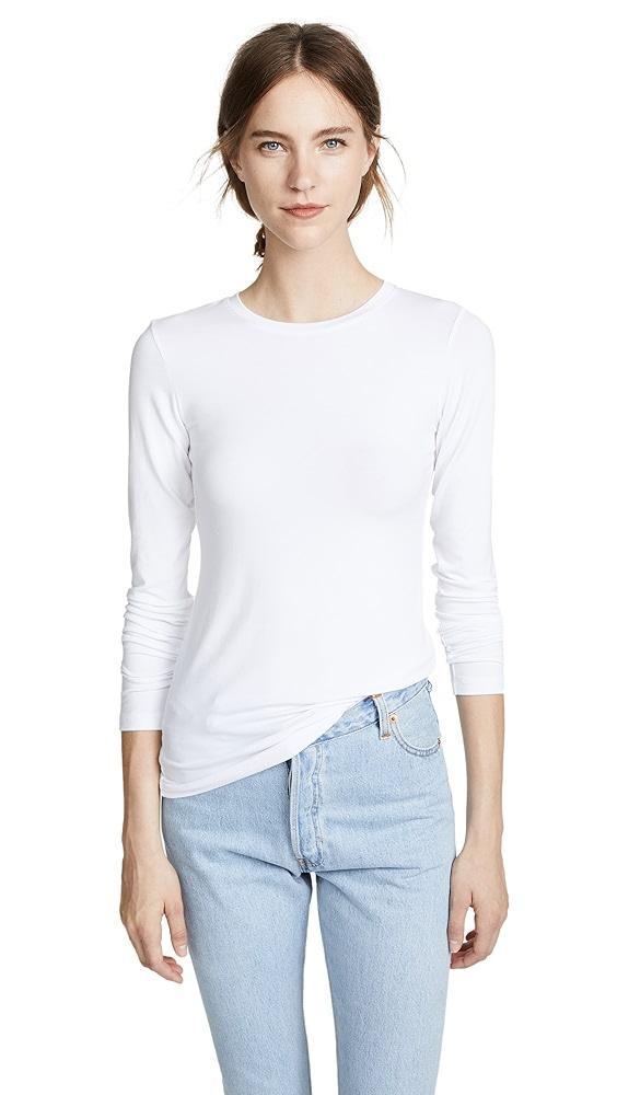 L'AGENCE Crew Neck Tess Shirt | Shopbop Product Image