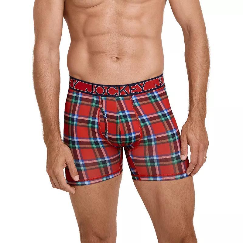 Mens Jockey Active Microfiber 5 Holiday Novelty Boxer Brief Product Image