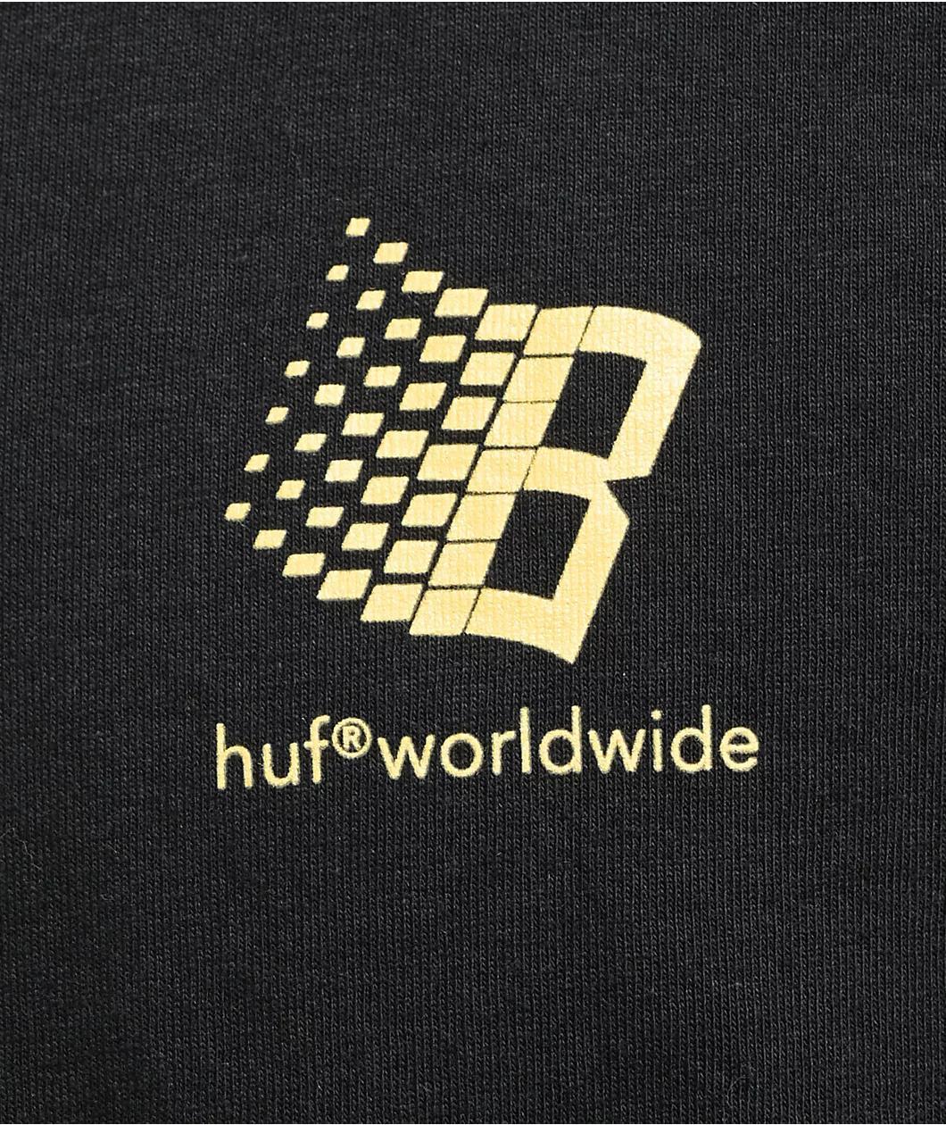 HUF x Bronze 56K Worldwide Black T-Shirt Product Image