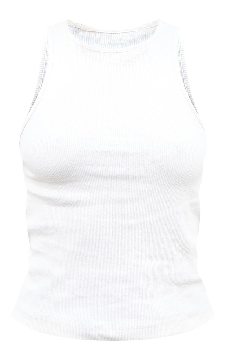 Stone Soft Basic Rib Racer Vest Product Image