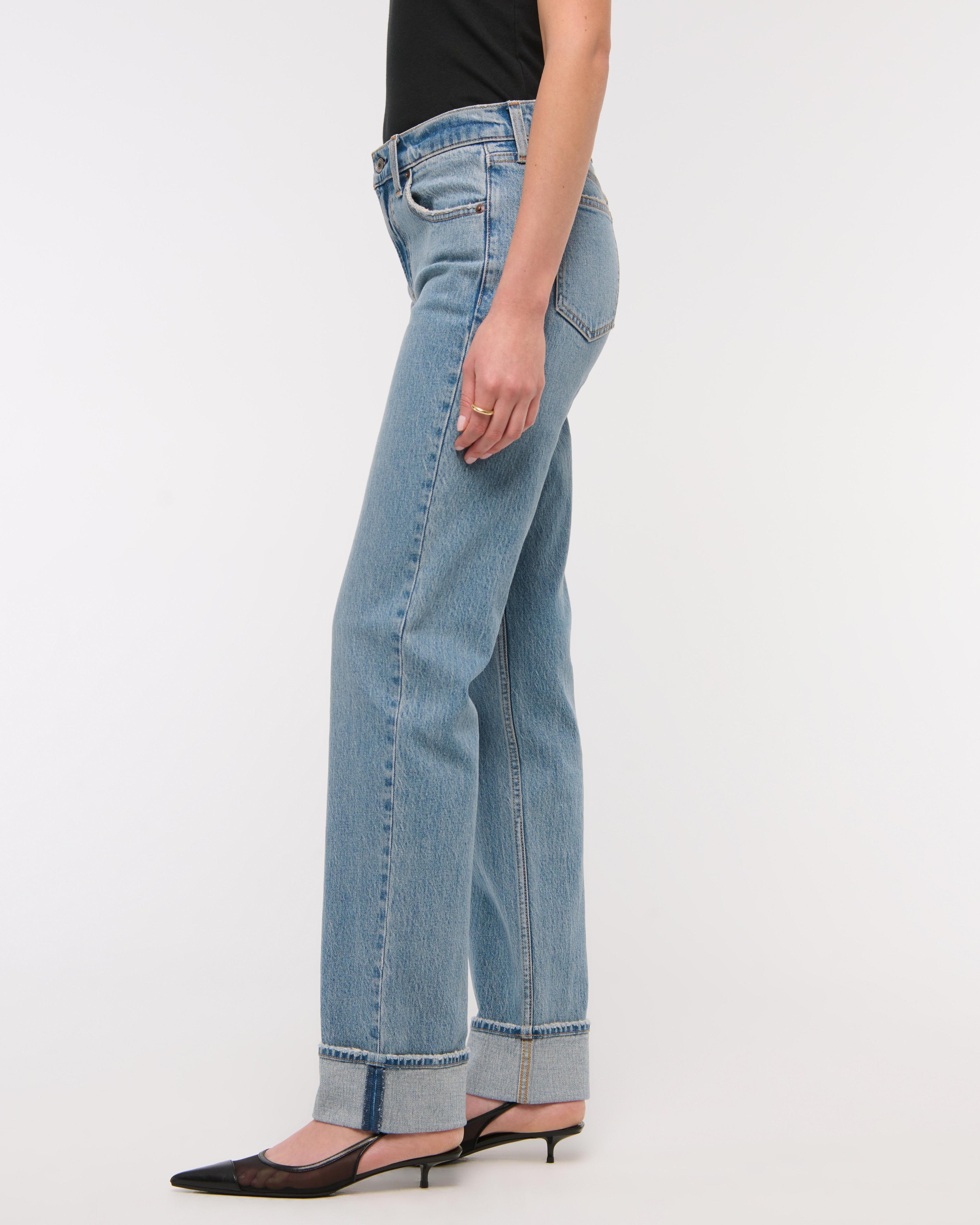 Mid Rise 90s Straight Jean Product Image