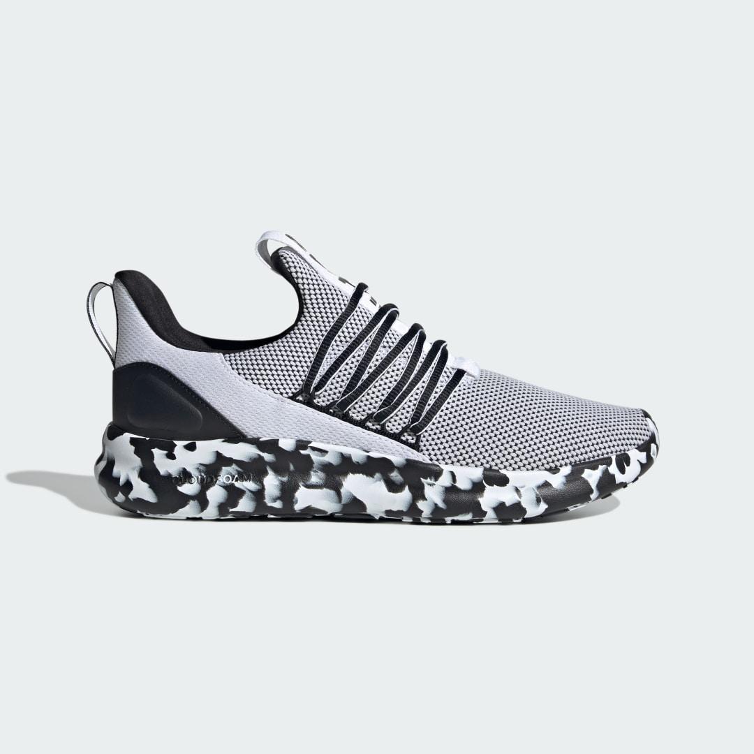 adidas Lite Racer Adapt 7.0 Shoes Silver Pebble 8 Mens Product Image