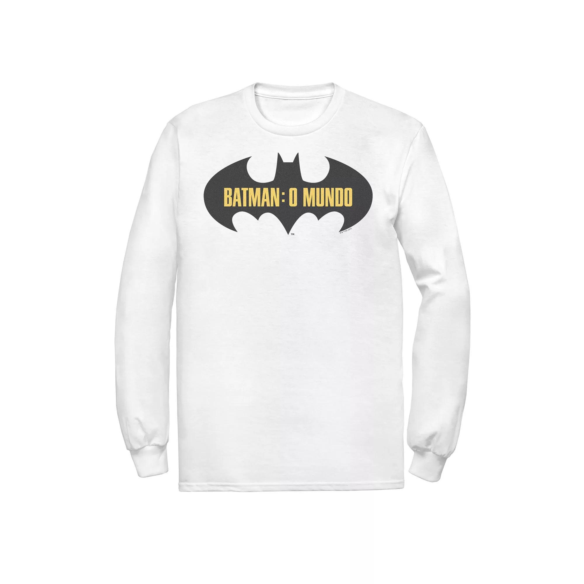 Men's Batman: The World Logo Tee,  Product Image