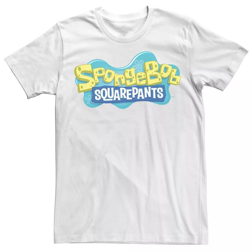 Men's SpongeBob Squarpants Sponge Logo Tee,  Product Image