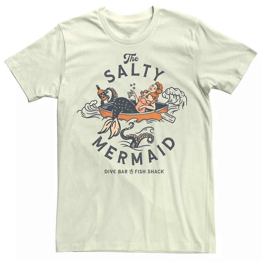 Men's The Salty Mermaid Dive Bar & Fish Shack Graphic Tee,  Product Image