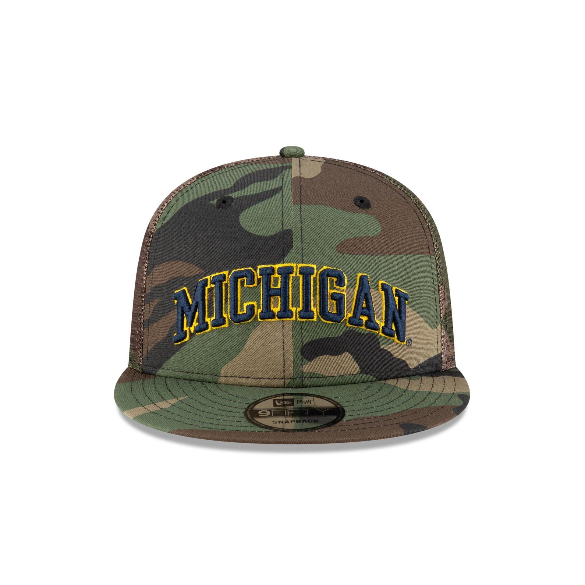 Michigan Wolverines Camo 9FIFTY Trucker Hat Male Product Image
