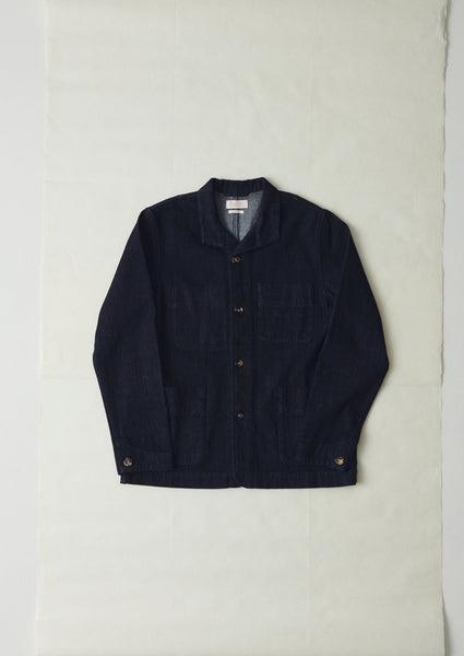 Monty Japanese Denim Jacket | Indigo Product Image