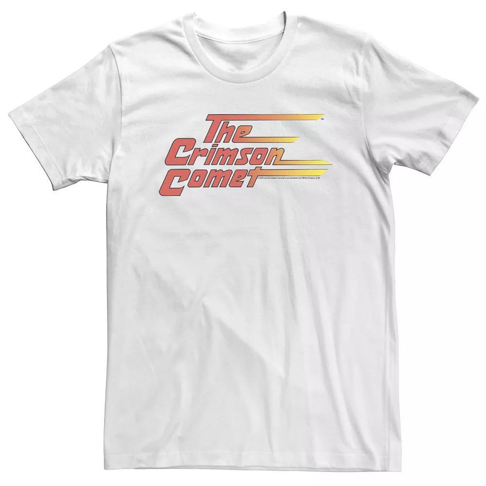 Big & Tall DC Comics The Flash Crimson Comet Text Poster Tee, Men's,  Product Image
