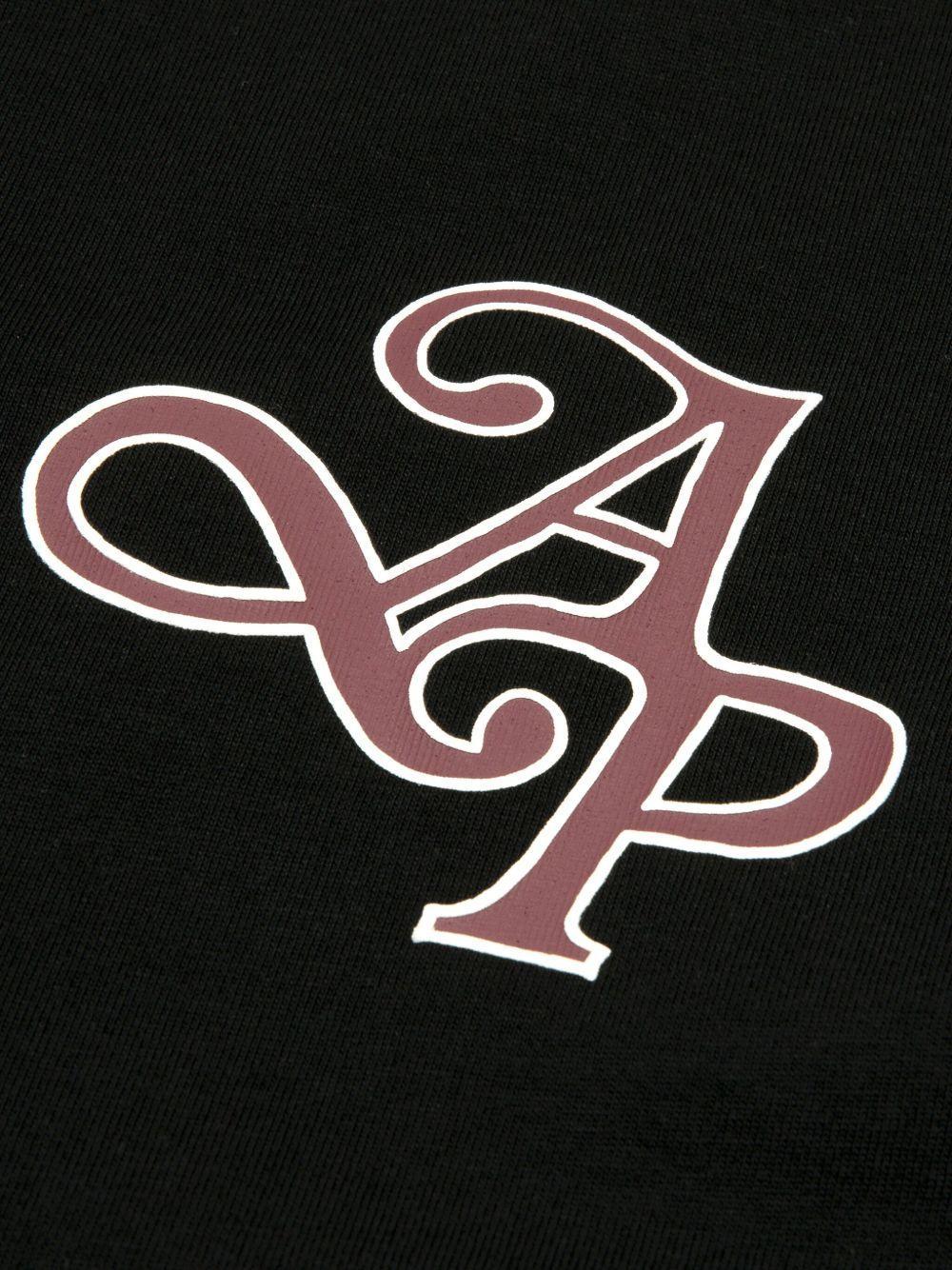 text-print T-shirt  Product Image