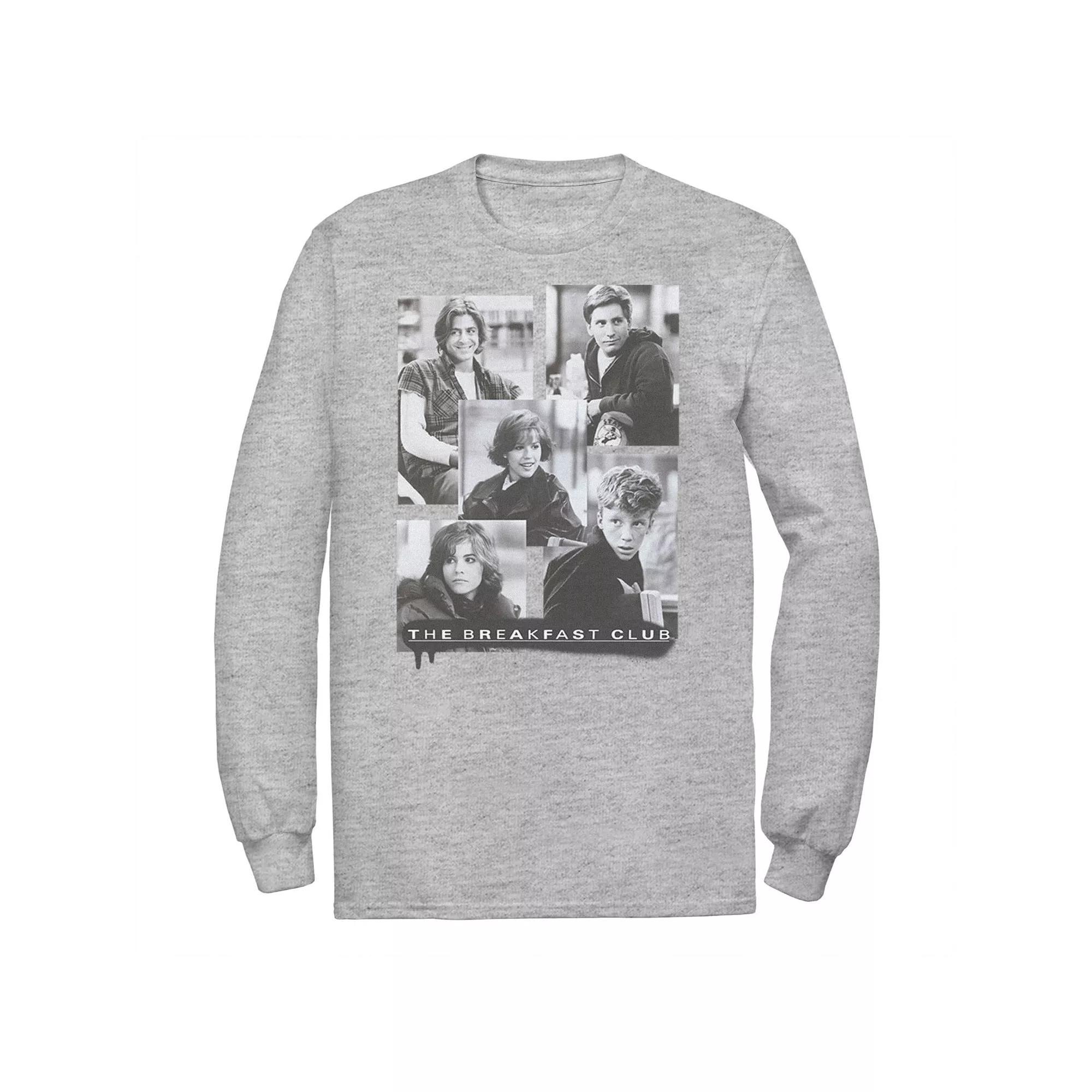 Men's Breakfast Club Five Members Photos Tee, Size: Medium, Athletic Grey Product Image