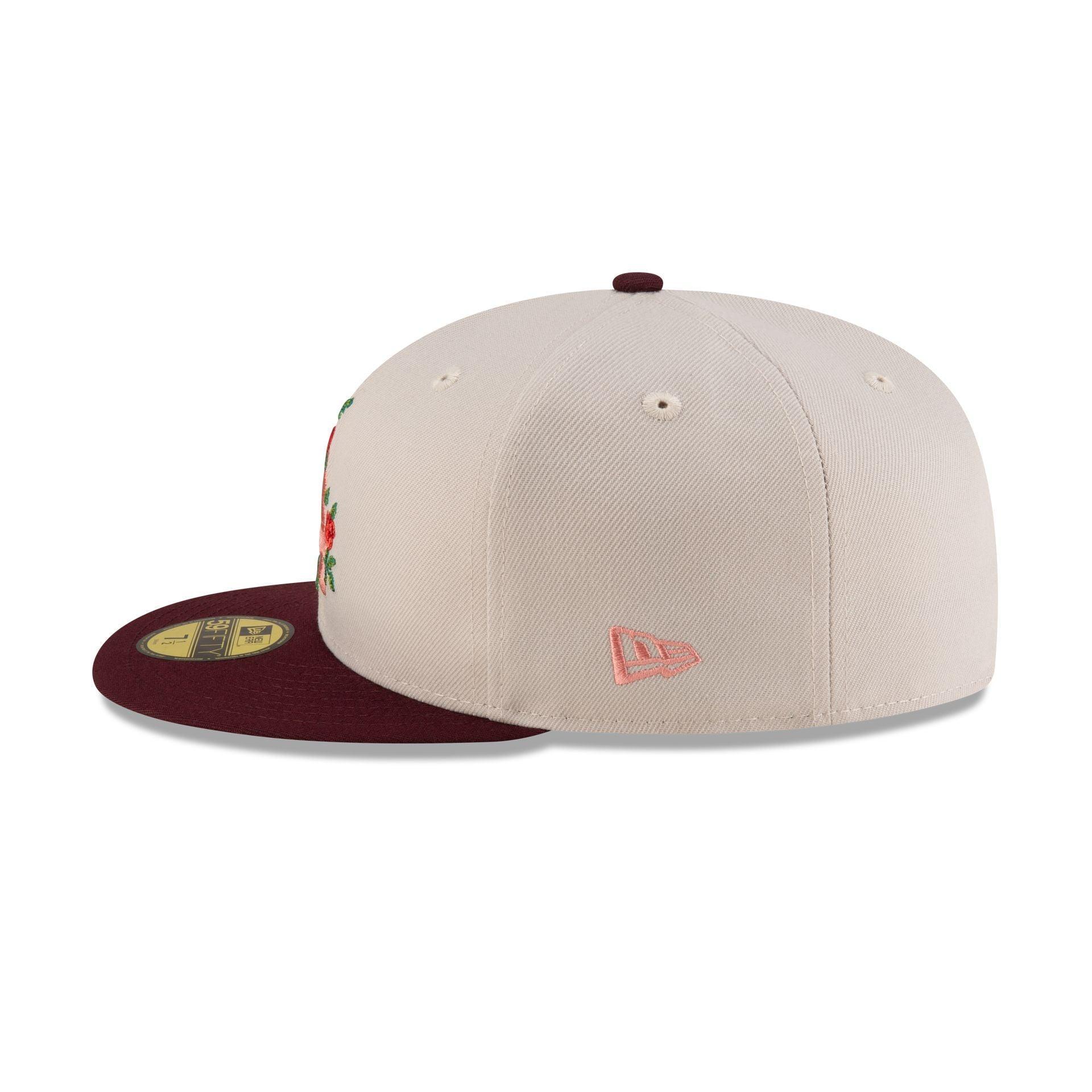 Los Angeles Dodgers Roses 59FIFTY Fitted Hat Male Product Image