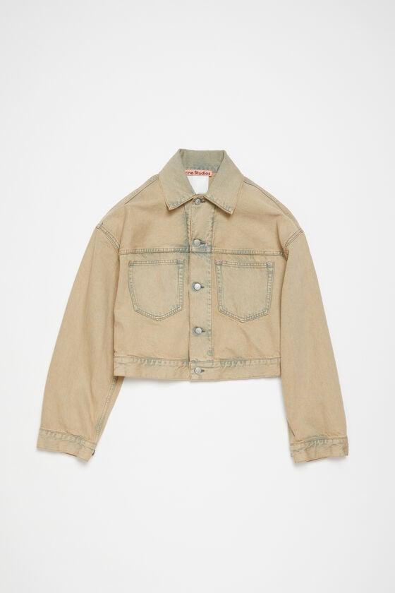 Denim jacket - Oversized cropped fit Product Image